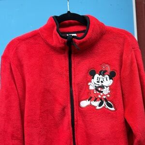 Disney Mickey/Minnie Fleece Jacket, Size Xl, EUC, MAKE AN OFFER!!!
